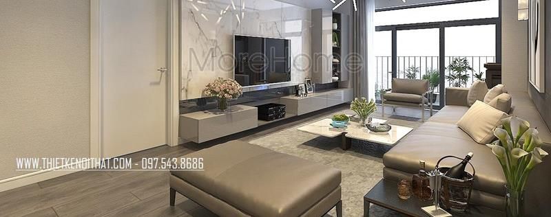  Thiết kế nội thất chung cư cao cấp Discovery Complex 302 Cầu Giấy hiện đại, sang trọng